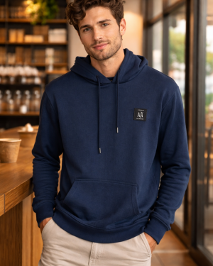 Ax Hoodies Navy K176-NY