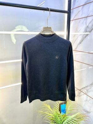 Burberr y Dark Grey Imported High Neck Premium Pullovers F3307-DGY