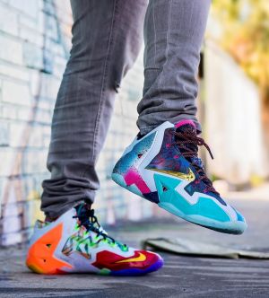 Nik.e Lebron James 11 What The Basketball