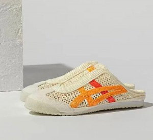 O NITSUKA TIGER MEXICO 66 SABOT CREAM AMBER MULES