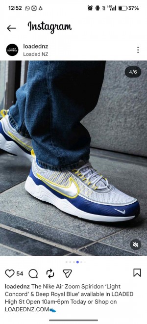 Nikee Zoom Spiridon Deep Royal Blue