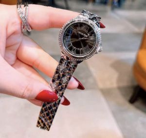 Michael_Kors_Silver_Black_Dial