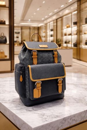 Coach_Hutton_Backpack_In_Blocked_Signature_Canvas_Bag_With_Dustbag