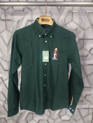 HACKETT_GREEN_TEDDY_LOGO_SUPER_PREMIUM_OXFORD_SHIRT_(1715)
