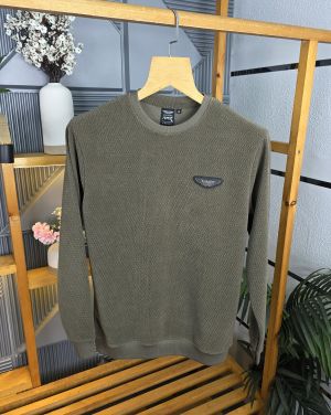 Hacke tt Sweat T-Shirt Light Brown K177-LBR