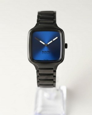 rad o true square black blue 