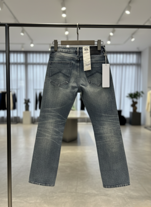 ARMAN-I EXCHANGE IMPORTED DENIM JEANS LIGHT GREEN 100% BOOT CUT