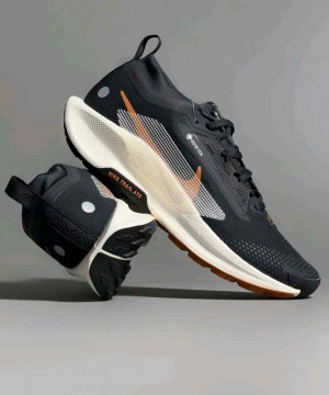 Nikee Pegasus Trail 5 GTX Off Noir Black Monarch Pale Ivory