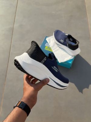 SKECHER S SLIP-INS MAX CUSHIONING NAVY