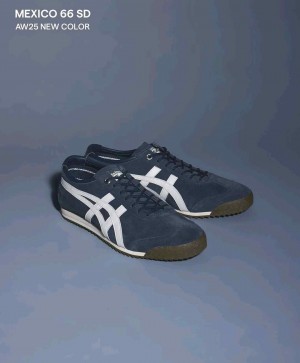 onitsukaa tiger MEXICO 66 SD IRON NAVYCREAM  475