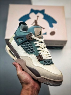 Air Jordan Retro 4 SNORLAX Semi UA Quality With Snorlax OG Box