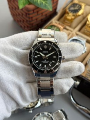 Seiko Prospex Silver Black