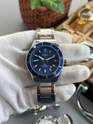 Seiko Prospex Silver Blue