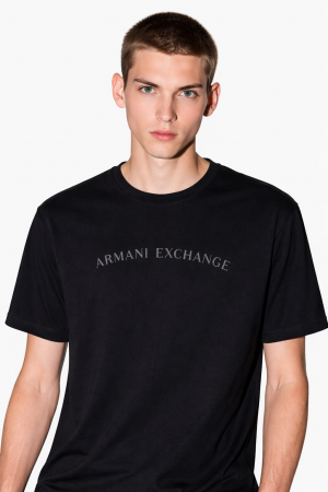 Arman_i Exchange Round Neck T-shirt Black