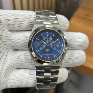 VACHERO N CONSTANTIN Perpetual Calendar Ultra Thin Blue Dial