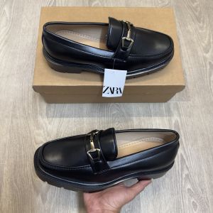  Zar.a 02 Classic Premium Casual Black Loafer