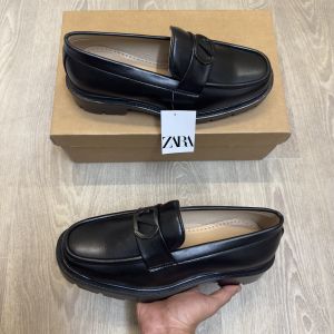  Zar.a 03 Classic Premium Casual Black Loafer