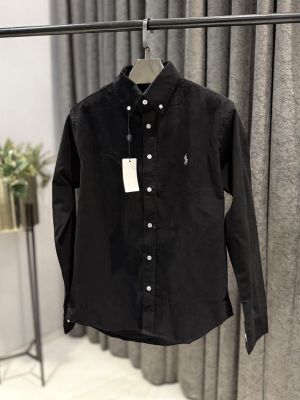 NO RETURN SALE RALPH LAUUREN IMPORTED TRENDING CODE ROY SHIRT BLACK