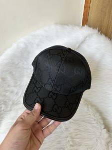Gucci_GG_Small_Monogram_Dustee_Black_Premium_Unisex_Cap_With_Safety_Box