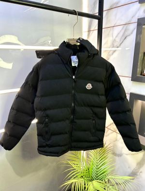 Moncle r Logo Imported Black Super Premium Puffer Jacket F3367-BL