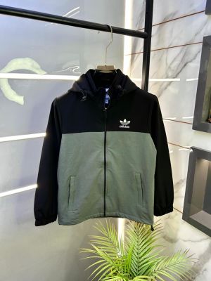 Adida s Green Imported Back Print Super Premium Wind Shetter Jacket F3377-GR