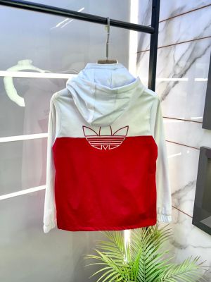 Adida s Red Imported Back Print Super Premium Wind Shetter Jacket F3377-RE