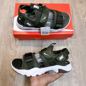Nik.e Canyon Green White Premium Sports Sandal