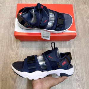 Nik.e Canyon Blue White Premium Sports Sandal