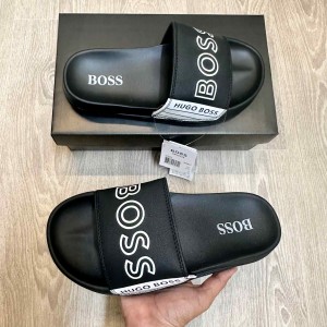 Hug.o Boss Soft Cusion Premium Black Flip Flop
