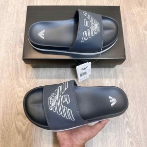 Emporio Arman.i Soft Cusion Premium Grey Flip Flop