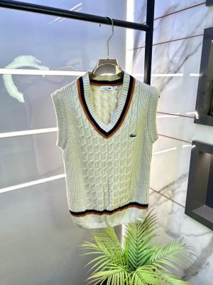 Lacost e Imported Beige Embroidery Logo Super Premium Sweaters F3448-BE