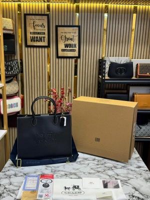 Coach_Ace_Tote_Bag_Carryall_With_Box_And_Dust_Bag_(Black)