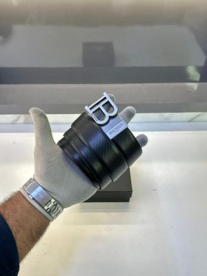 Balmai_n Belt Black Grey Fa 319