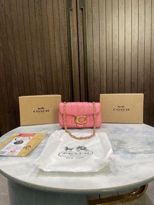 Coac_h Quilted mini tabby pillow shouder bag with box 611