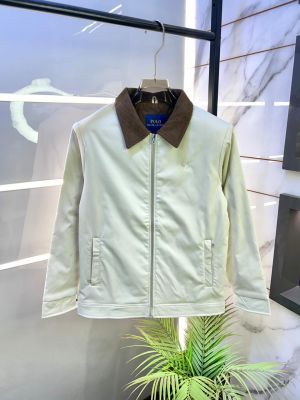 Ralph_Lauren Logo Imported White Super Premium Jacket F3342-WH