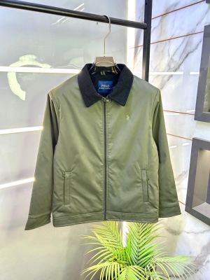 Ralph_Lauren Logo Imported Green Super Premium Jacket F3342-GR