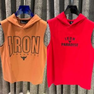 UNDE-R ARMOUR STORE ARTICLE SLEEVELESS HOODI - L Qty-2