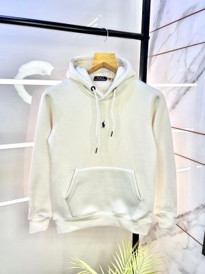 Ralph_Lauren Polo Imported White Super Premium Hoodie F2196-WH