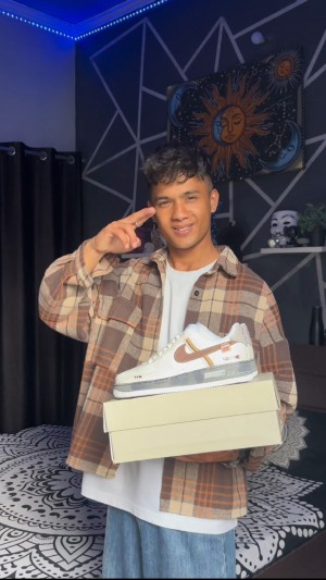 Nik e Airforce 1 X Panda Prank Custome 2025