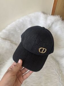 Dior_Cd_Oblique_Midnight_Black_Monogram_Premium_Unisex_Cap