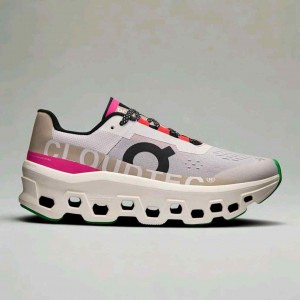 On CLOUDMONSTER Silver Ivory