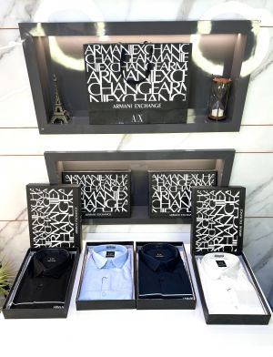 Arman_i Exchange Reflective Sky Premium Shirt With Brand Box Packing And Carry Bag F643-SKY