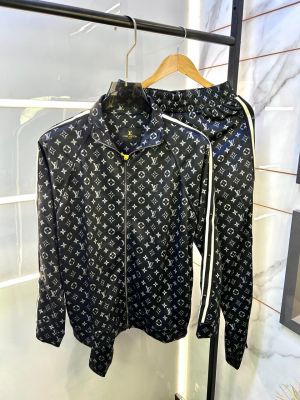 Louis_Vuitton Monogram Allover Print Super Premium Track Suit With Brand Carry Bag Packing F3320-B1