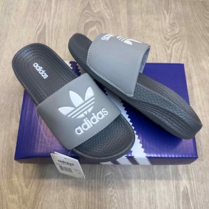 Adida.s Hyper Boost Premium Grey White Slides
