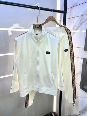 Gucc i Imported White Premium Track Suit Brand Carry Bag Packing F3327-WH