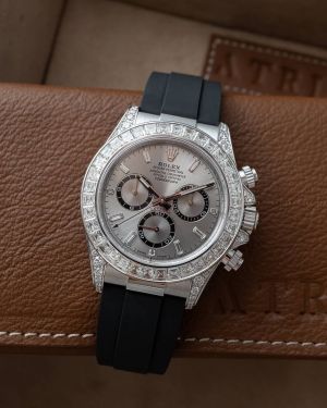 Role_x Oyster Perpetual Daytona Chronograph Silver
