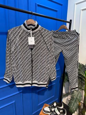 CHRISTIAN DIO R PREMIUM TRACKSUIT GREY