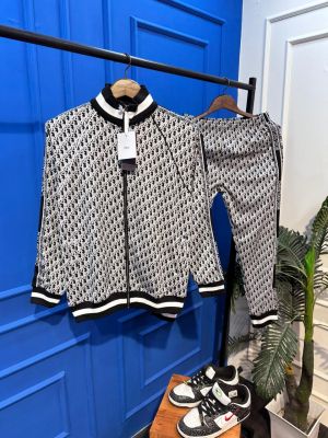 CHRISTIAN DIO R PREMIUM TRACKSUIT BLACK 