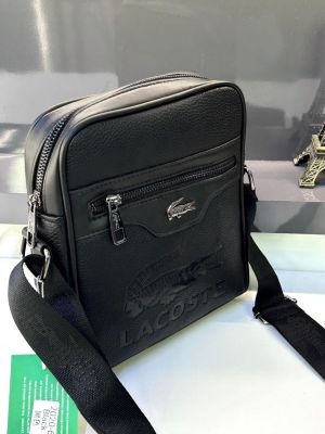 Lacos_t Sling Bag Black Fa 384