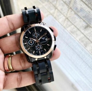Tisso t 1853 Couturier black gold